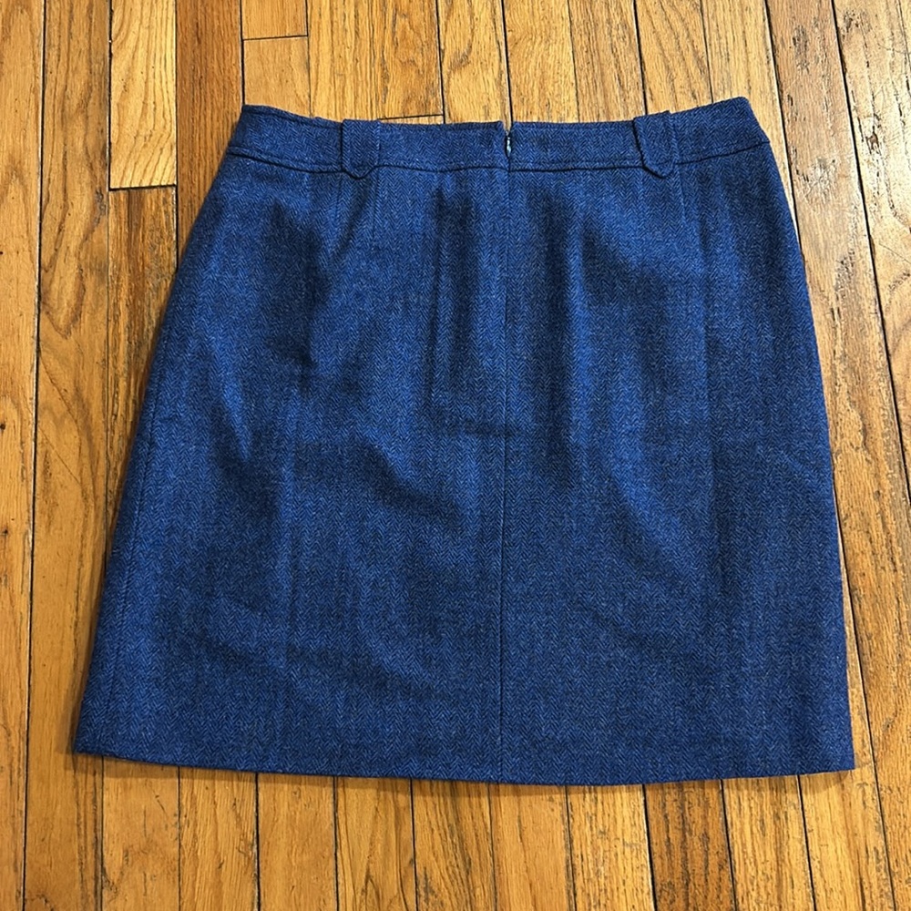Talbots Blue Skirt- Women’s Size 12 - Picture 4 of 6